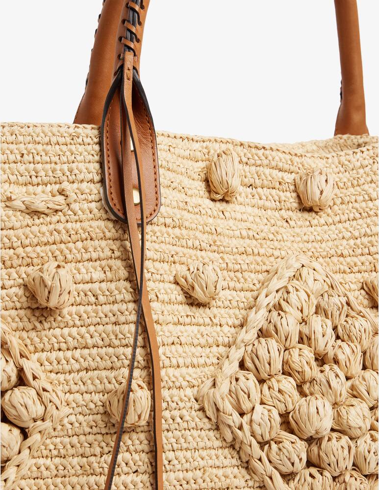 rinascente Gerard Darel 24GD Raphia tassel tote