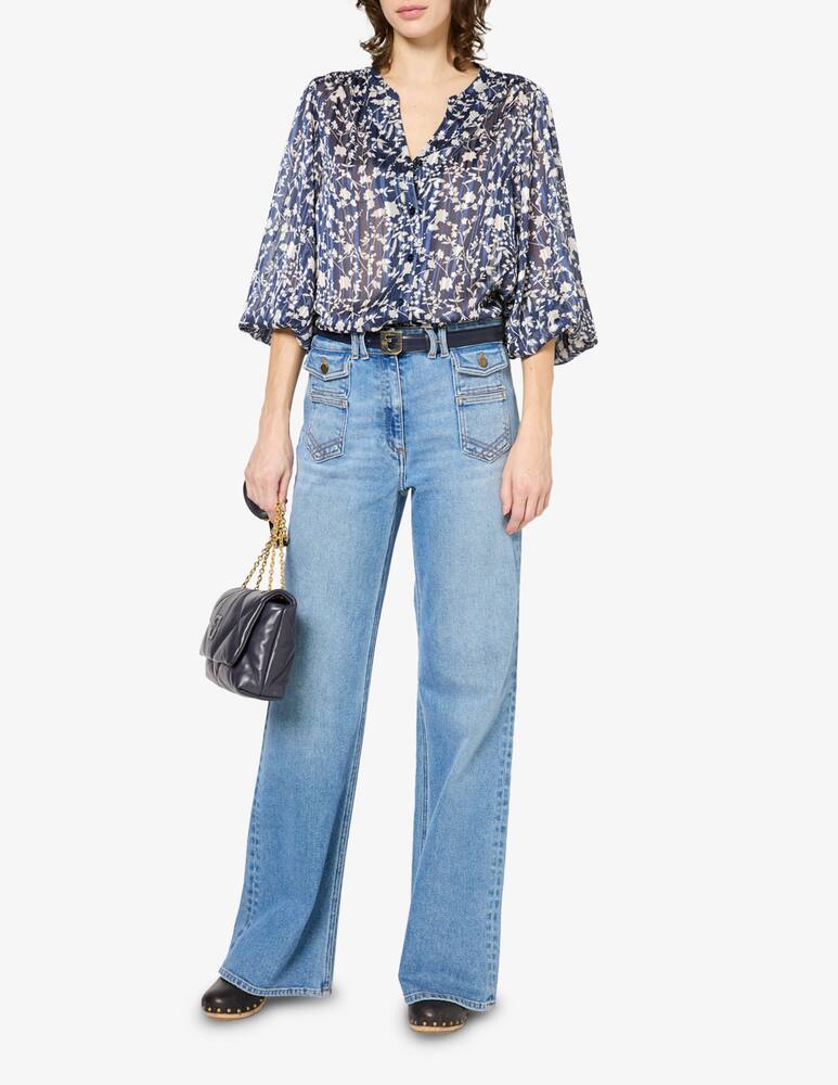 rinascente Gerard Darel Anna flare jeans 