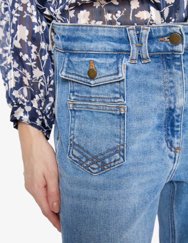 rinascente Gerard Darel Anna flare jeans 