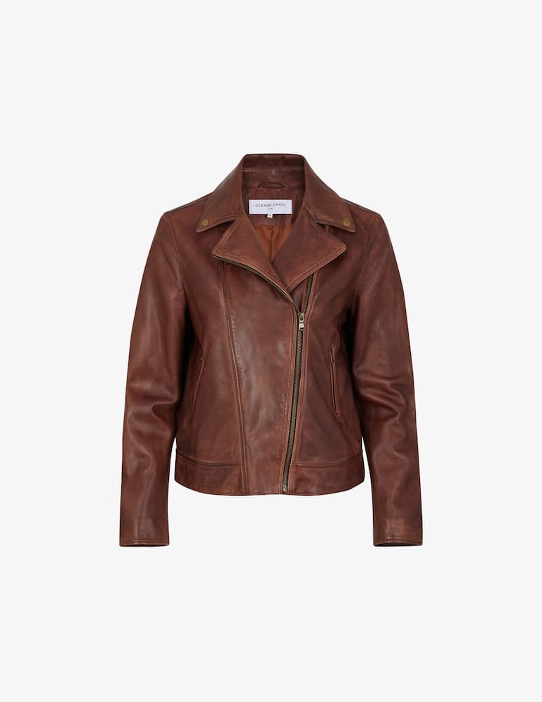 rinascente Gerard Darel Natsuni leather jacket  