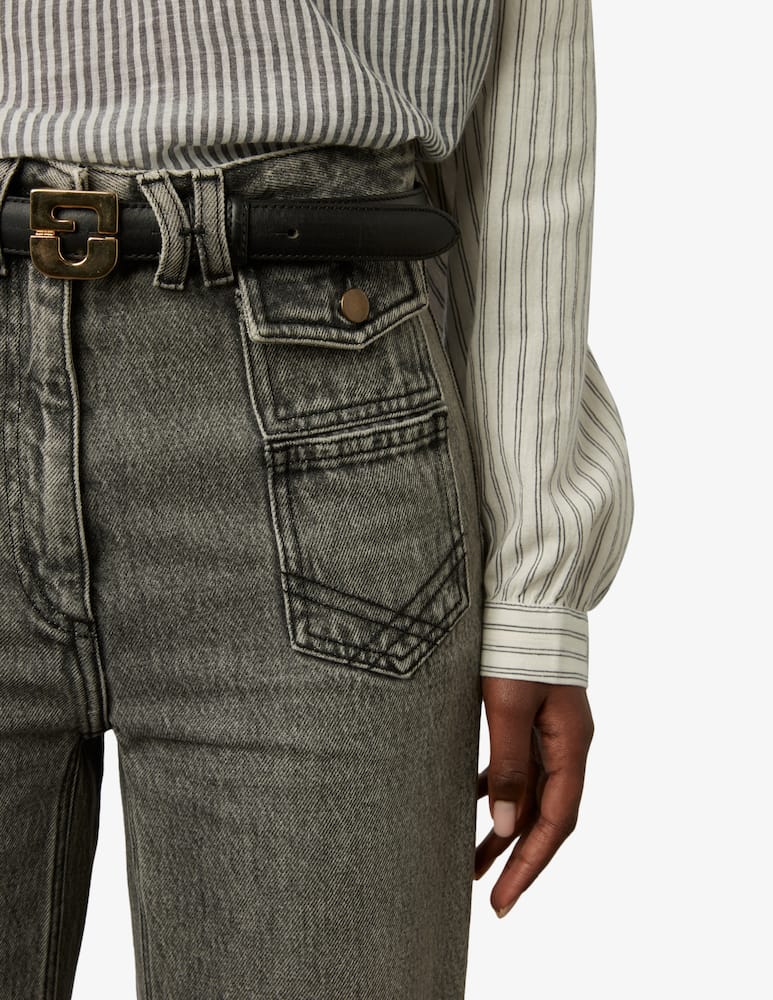 rinascente Gerard Darel Anna flare jeans 