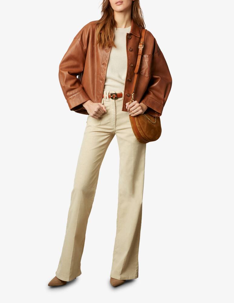 rinascente Gerard Darel Jocya leather jacket