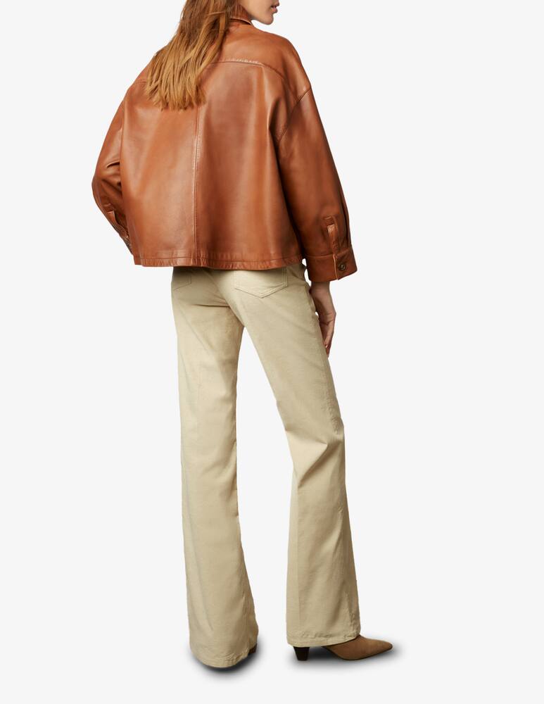 rinascente Gerard Darel Jocya leather jacket