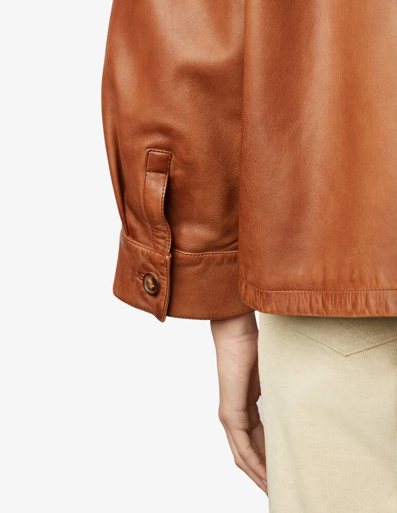 rinascente Gerard Darel Jocya leather jacket