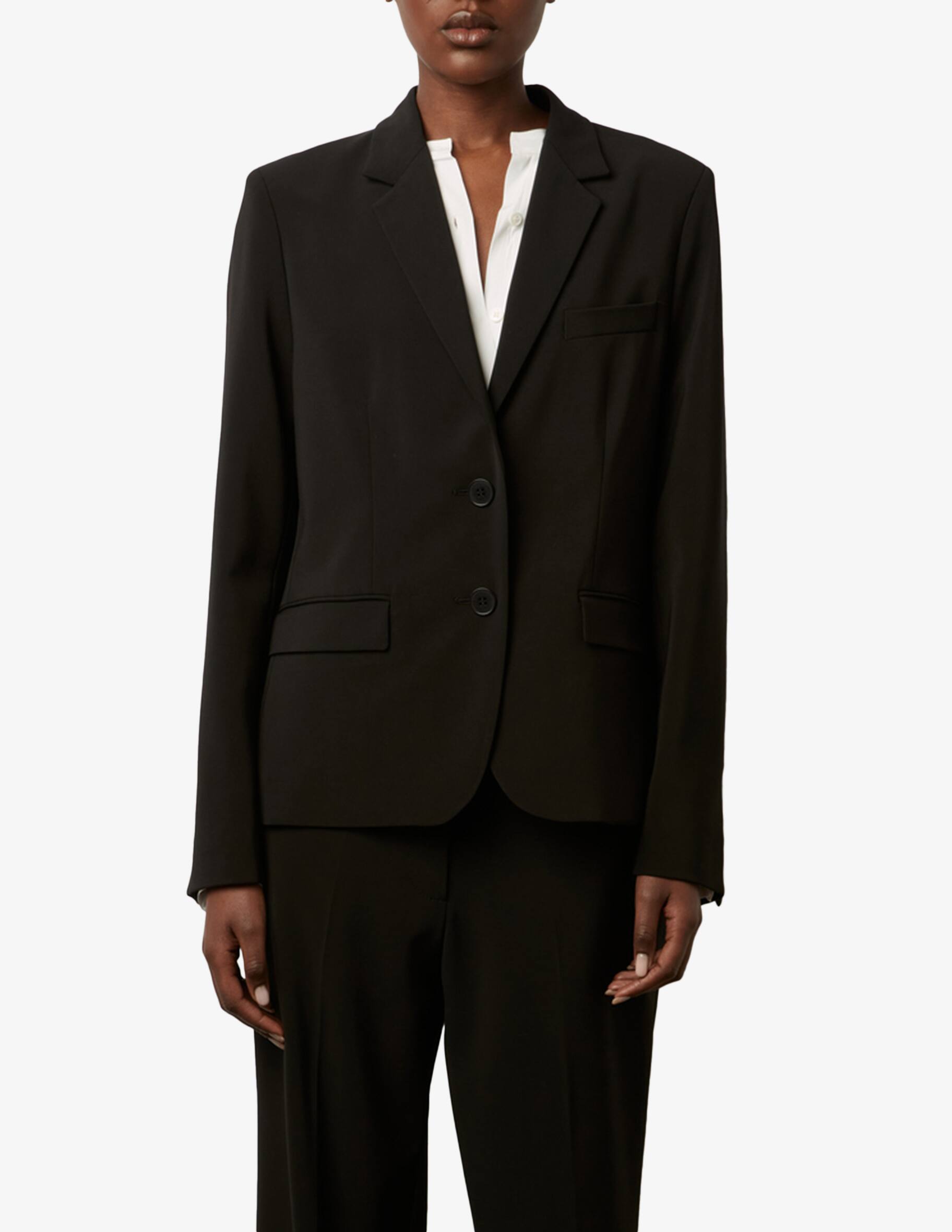 Blazer Longue Sans Manches Gérard Darel - Coton Blanc, Taille 40, Neuf Avec étiquettes
