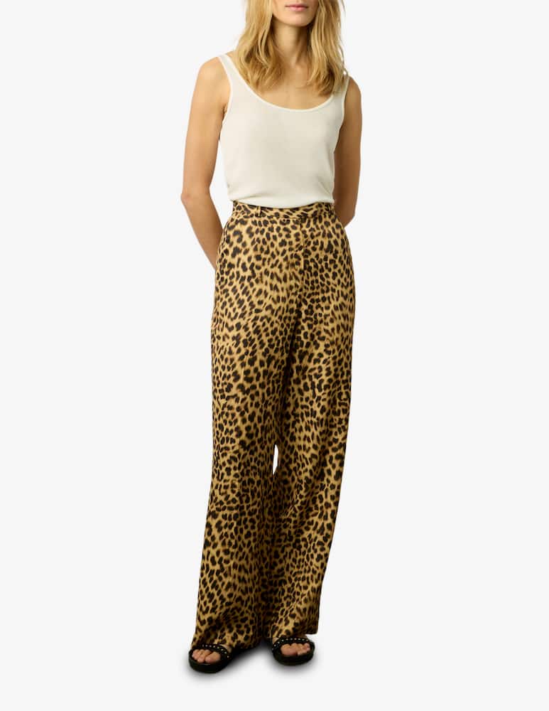 rinascente Gerard Darel Cybell wide leg trousers 