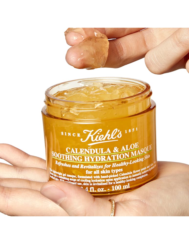 Kiehl's Calendula Aloe Soothing Hydration Masque maschera viso - immagine 3 Kiehl's Calendula Aloe Soothing Hydration Masque maschera viso - immagine 3