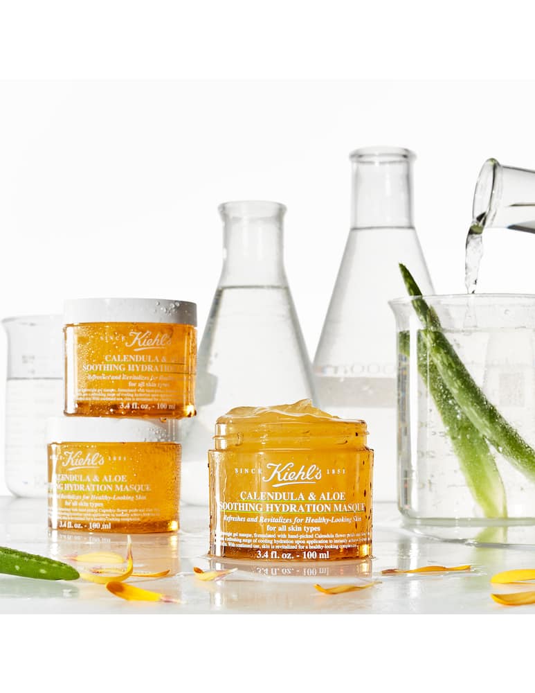 Kiehl's Calendula Aloe Soothing Hydration Masque maschera viso - immagine 5 Kiehl's Calendula Aloe Soothing Hydration Masque maschera viso - immagine 5