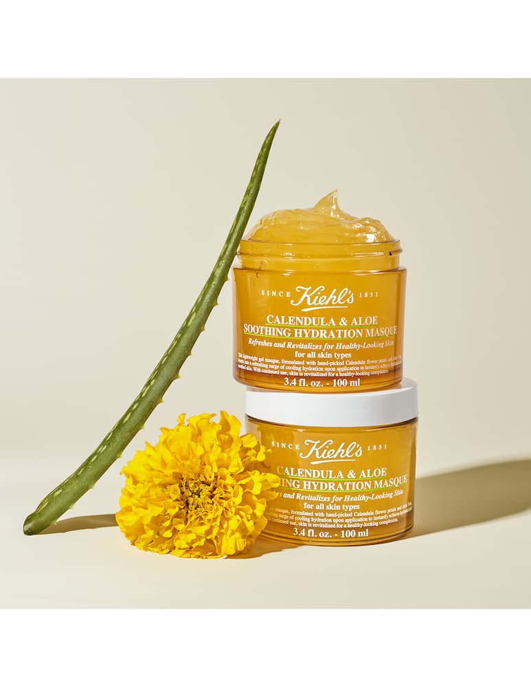 rinascente Kiehl's Calendula Aloe Soothing Hydration Masque maschera viso