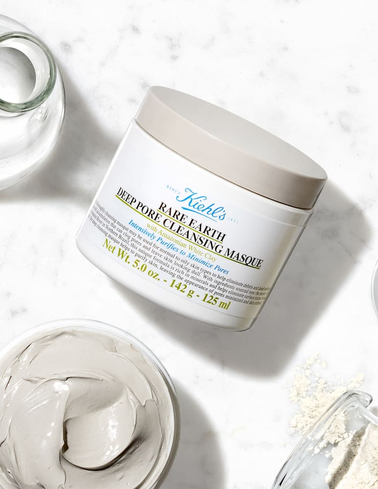 rinascente Kiehl's Rare Earth Deep Pore Cleansing Masque maschera viso
