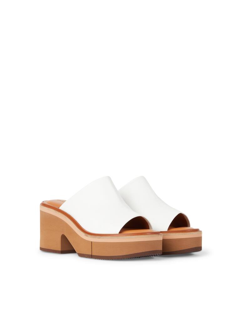 rinascente Clergerie Paris Mule con tacco in pelle