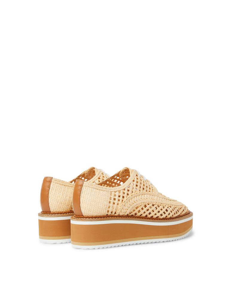 rinascente Clergerie Paris Scarpe stringate in pelle Biba - beige