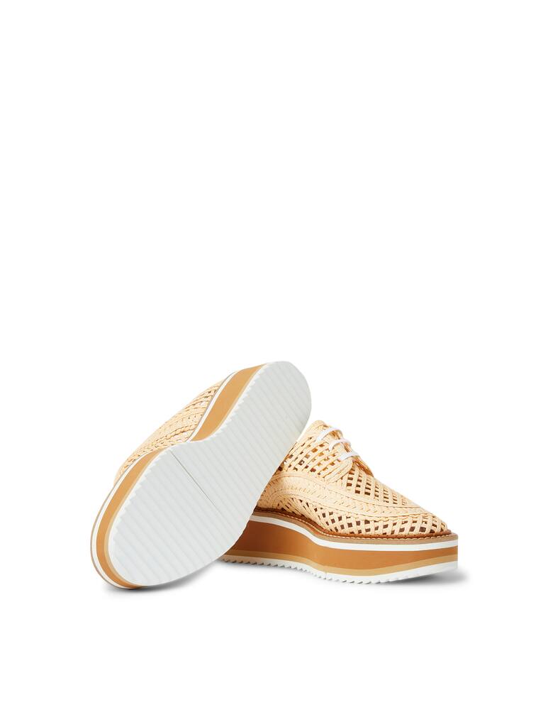 rinascente Clergerie Paris Scarpe stringate in pelle Biba - beige