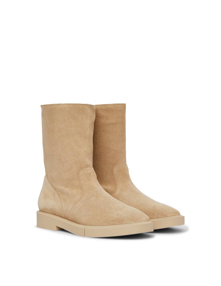 rinascente Clergerie Paris Oliver leather boots - beige