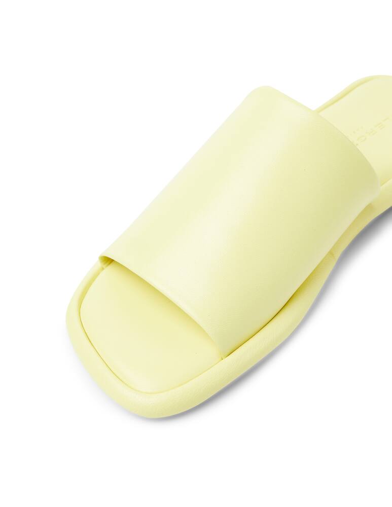 rinascente Clergerie Paris Leather slide Ezy - yellow