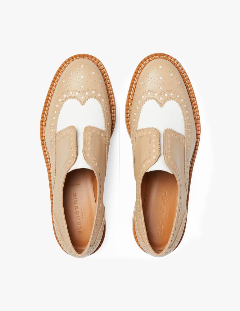 rinascente Clergerie Paris Ciabattine con platform Becka - beige