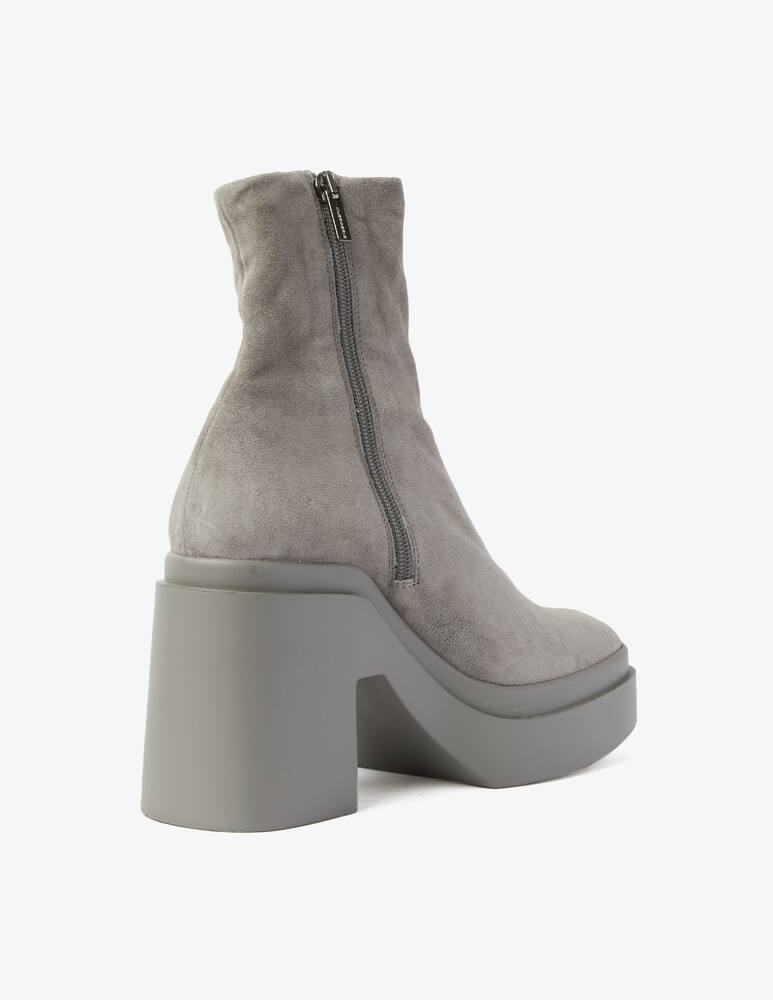 rinascente Clergerie Paris Nina boots strech suede - Grey