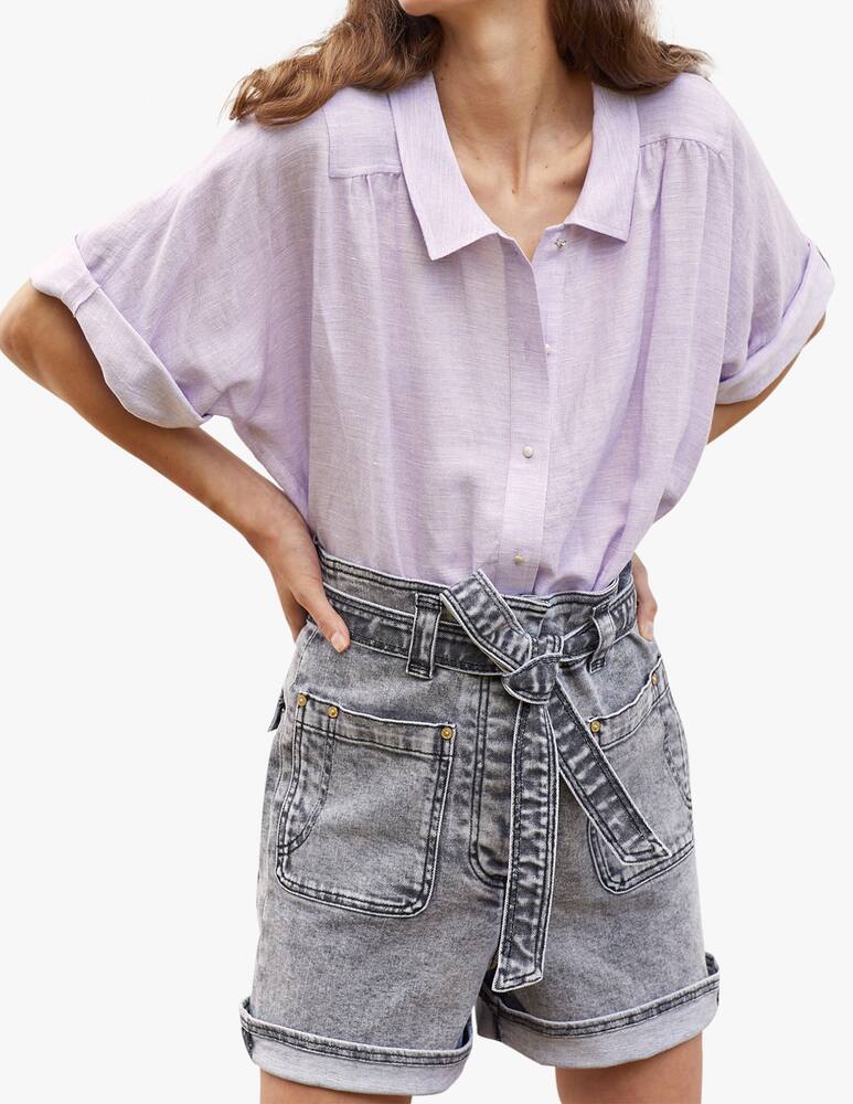 Sessùn Linen blend shirt - picture 2 Sessùn Linen blend shirt - picture 2