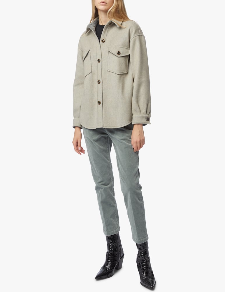 rinascente Sessùn Ferdi wool blend shirt