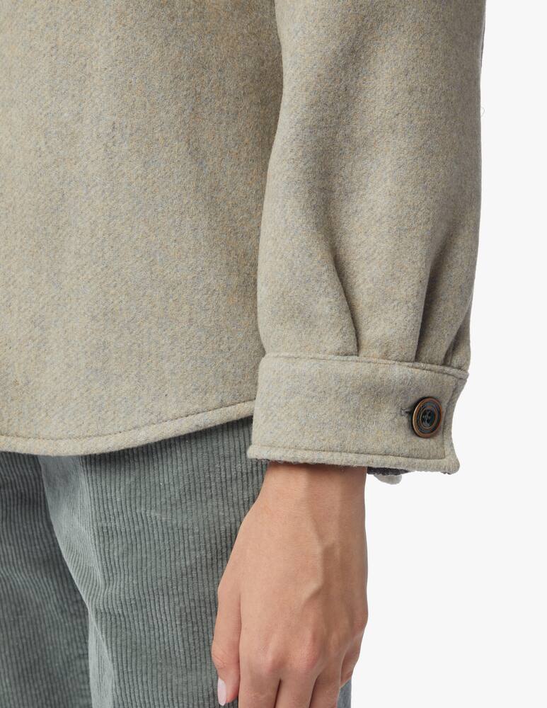 rinascente Sessùn Ferdi wool blend shirt