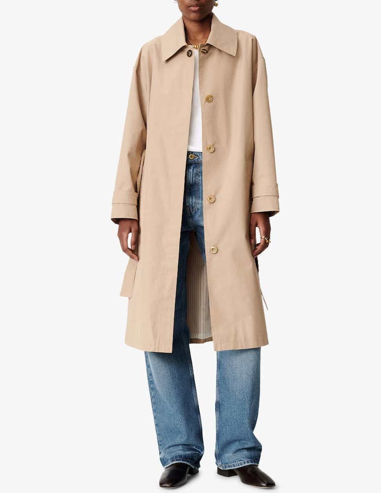 rinascente Sessùn Long belted trench coat