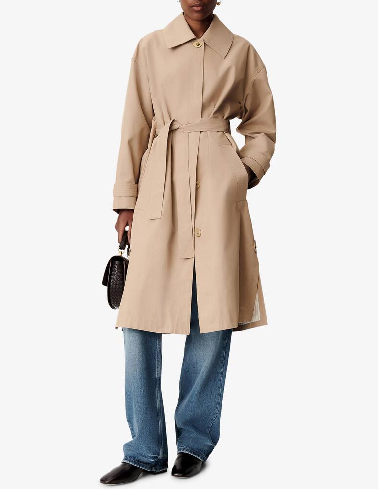rinascente Sessùn Long belted trench coat