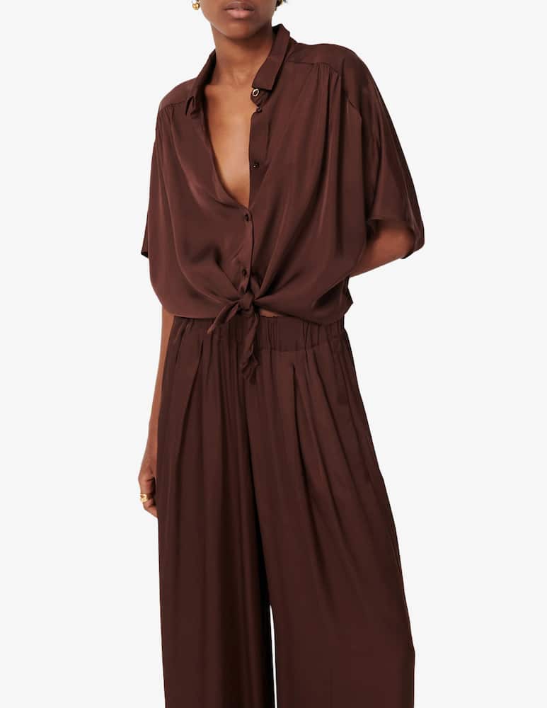 rinascente Sessùn Tied blouse Alfassa Night