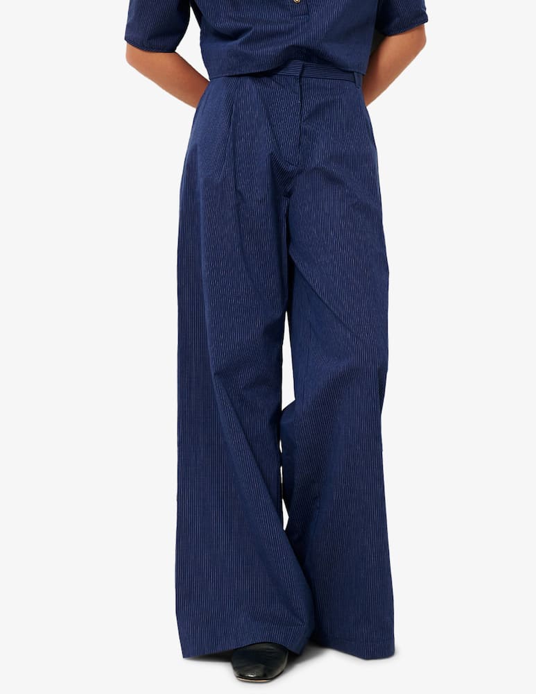 Sessùn Pantaloni gessati a gamba larga Provencia - immagine 1 Sessùn Pantaloni gessati a gamba larga Provencia - immagine 1