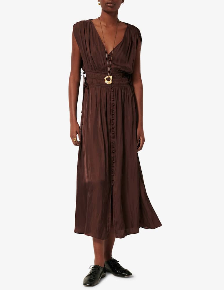 rinascente Sessùn V neck midi dress