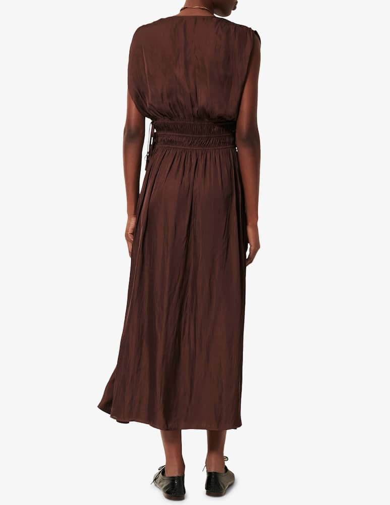 Sessùn V neck midi dress - picture 3 Sessùn V neck midi dress - picture 3