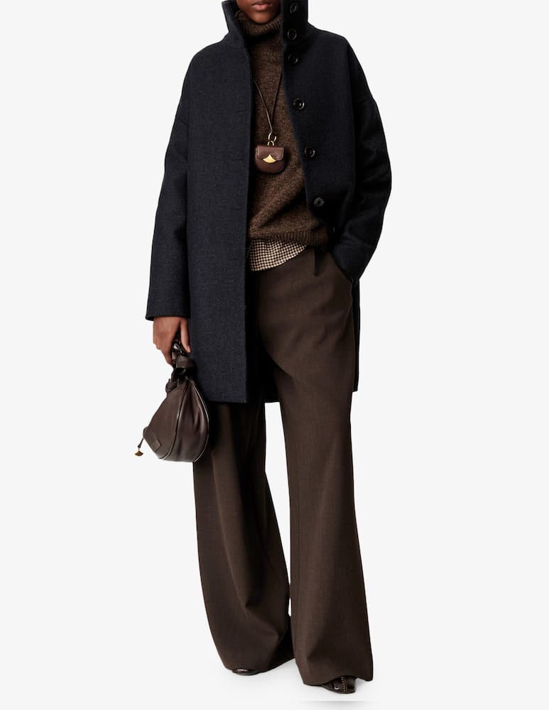 Sessùn High-collar coat Paradise - picture 2 Sessùn High-collar coat Paradise - picture 2