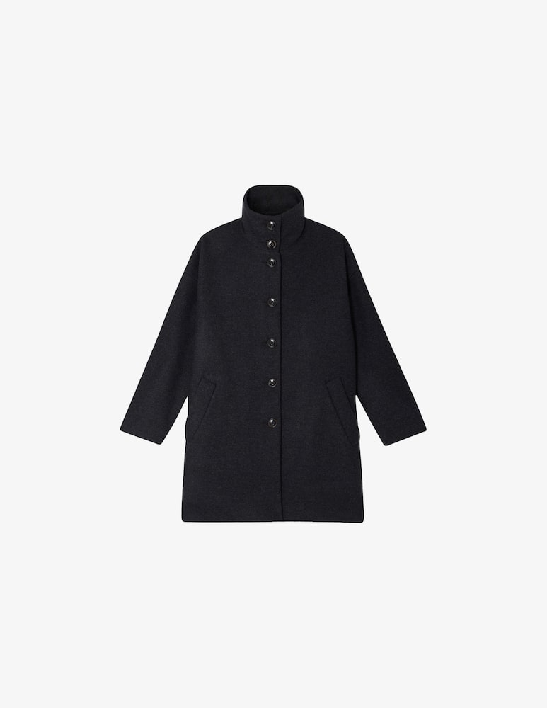 Sessùn High-collar coat Paradise - picture 5 Sessùn High-collar coat Paradise - picture 5