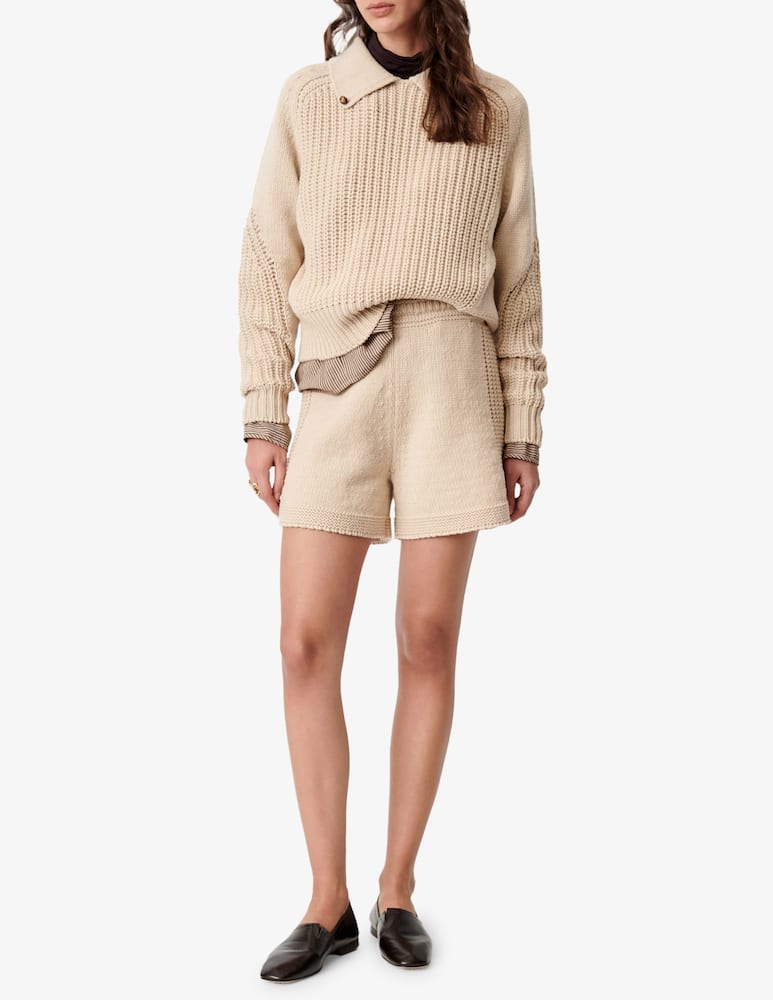 Sessùn Pullover polo in maglia Afang - immagine 2 Sessùn Pullover polo in maglia Afang - immagine 2