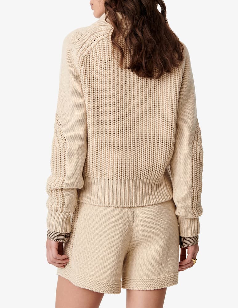 Sessùn Pullover polo in maglia Afang - immagine 3 Sessùn Pullover polo in maglia Afang - immagine 3