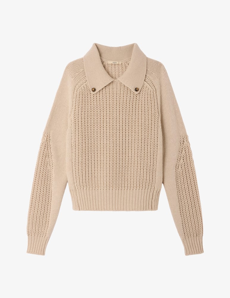 Sessùn Pullover polo in maglia Afang - immagine 5 Sessùn Pullover polo in maglia Afang - immagine 5