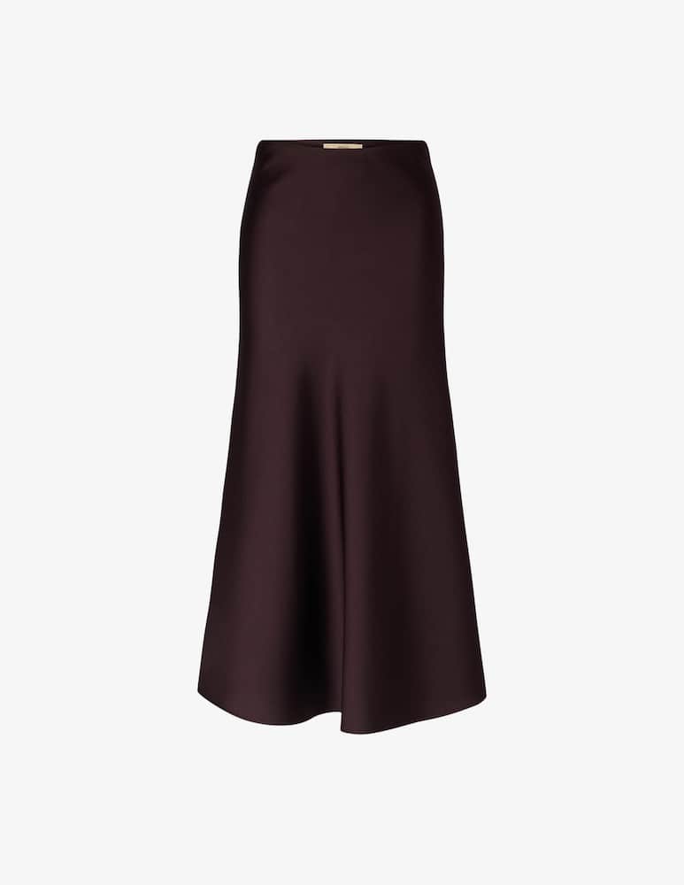 rinascente Sessùn Gonna midi in satin Gilda