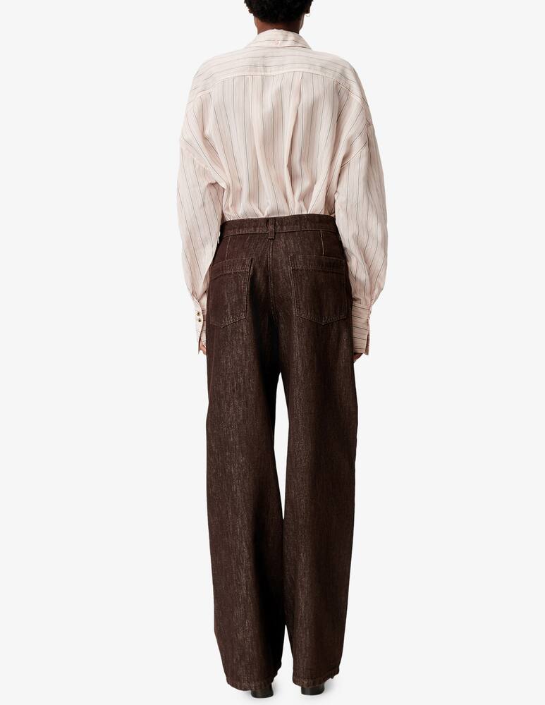 Sessùn Jeans straight a gamba ampia - immagine 3