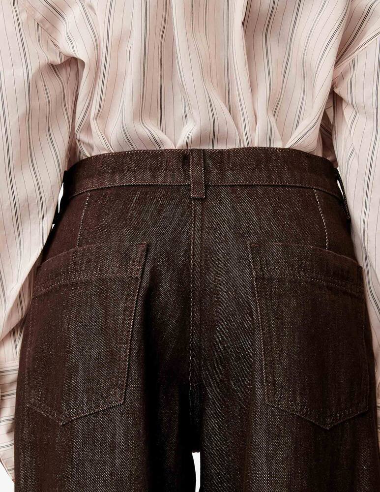 Sessùn Jeans straight a gamba ampia - immagine 4