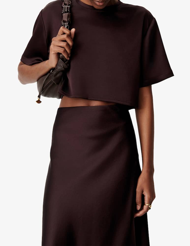 rinascente Sessùn Mocambo satin t-shirt