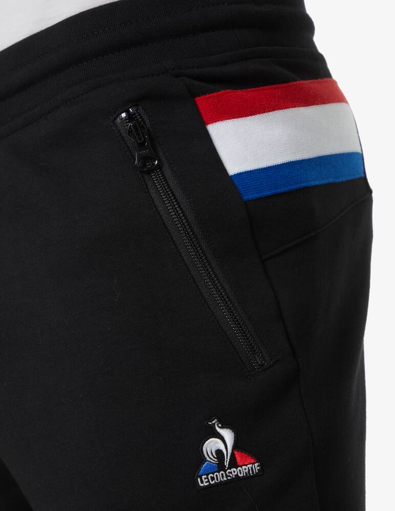 rinascente Le Coq Sportif Pantalone tuta banda tricolore slim - Nero