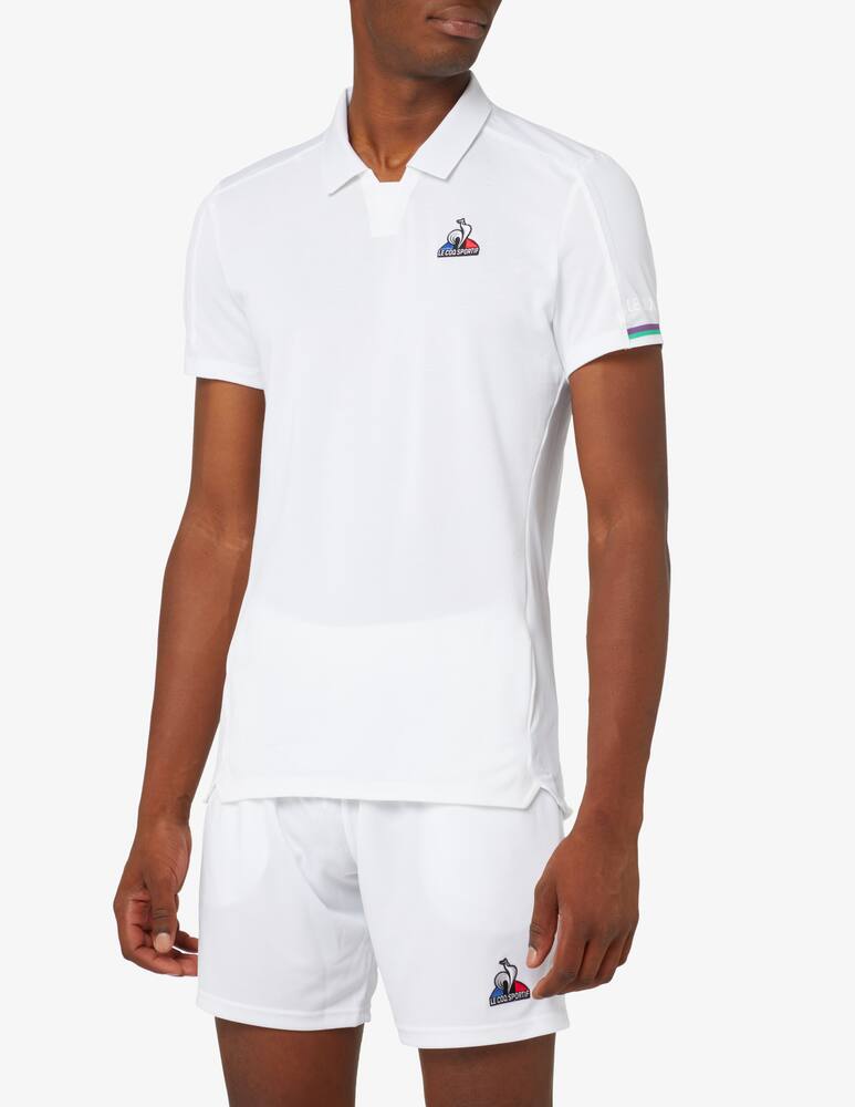 Le Coq Sportif Tennis wimbledon polo - White - picture 1 Le Coq Sportif Tennis wimbledon polo - White - picture 1