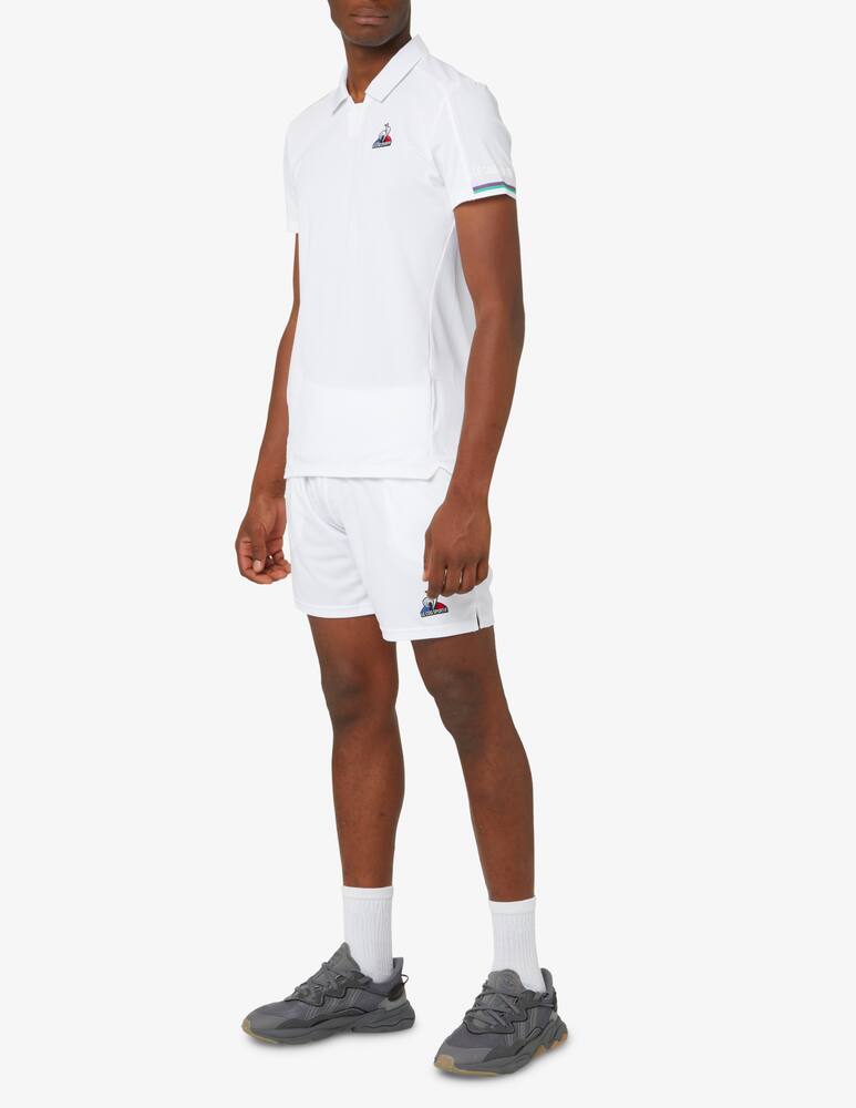 Le Coq Sportif Tennis wimbledon polo - White - picture 2 Le Coq Sportif Tennis wimbledon polo - White - picture 2
