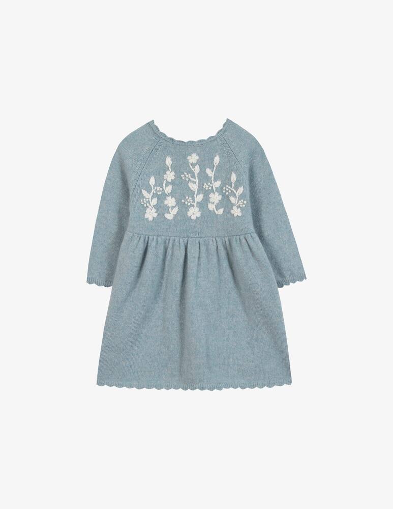 rinascente Tartine et chocolat Abito ricamato a maniche lunghe