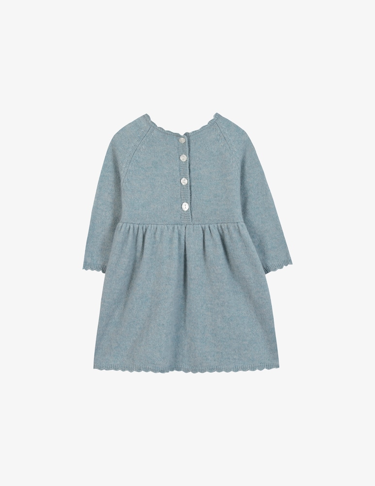 rinascente Tartine et chocolat Abito ricamato a maniche lunghe