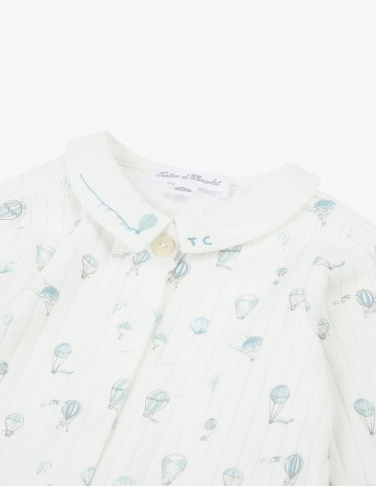 rinascente Tartine et chocolat Balloon print sleepsuit
