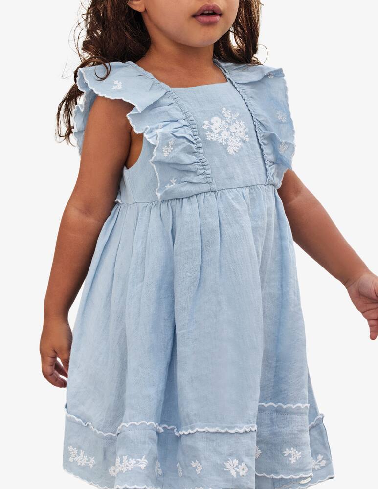 rinascente Tartine et chocolat Ruffle sleeve dress