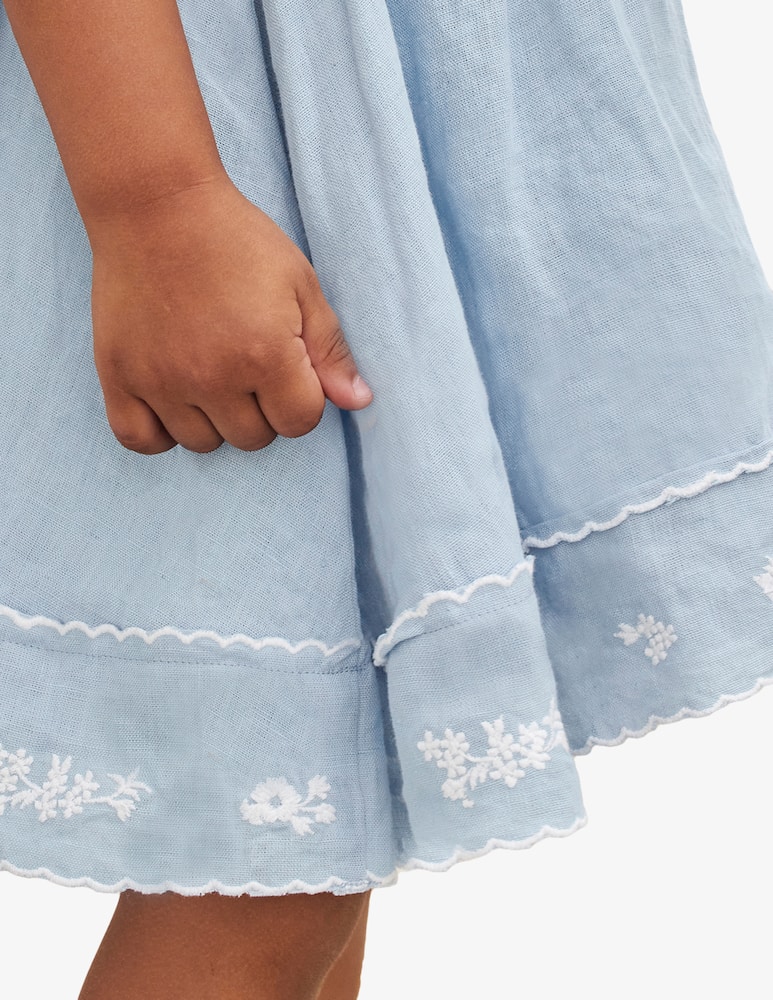 rinascente Tartine et chocolat Ruffle sleeve dress