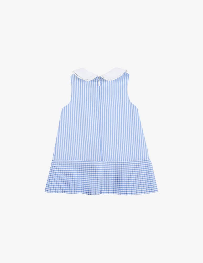 rinascente Tartine et chocolat Striped sleeveless dress