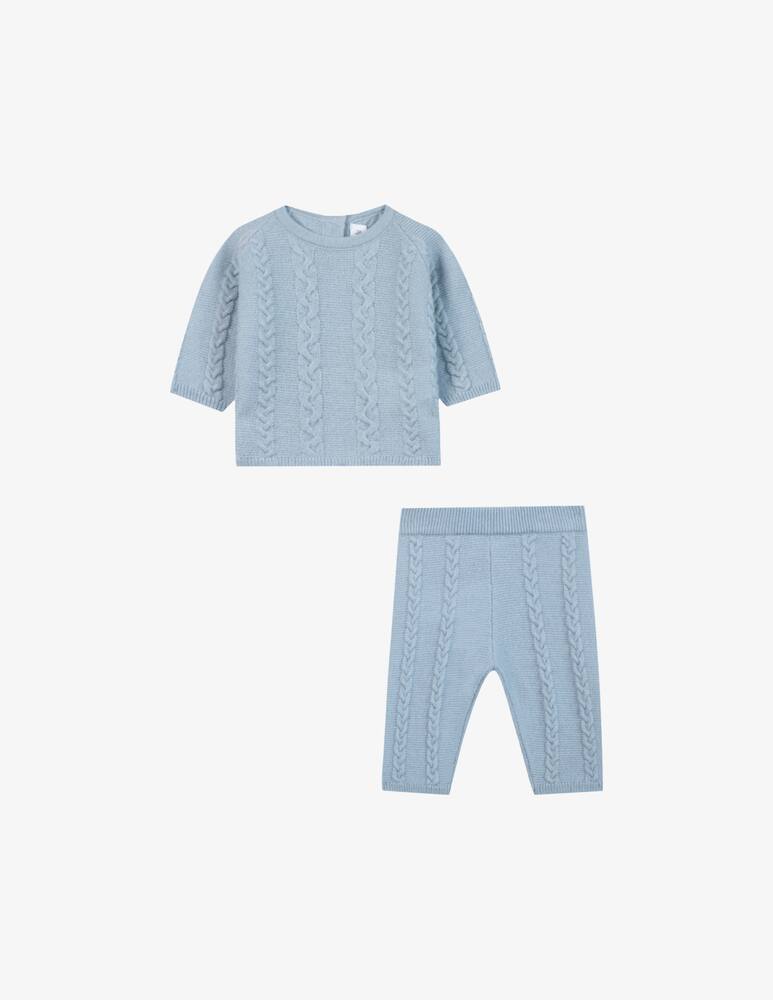 rinascente Tartine et chocolat Set lungo in maglia a trecce