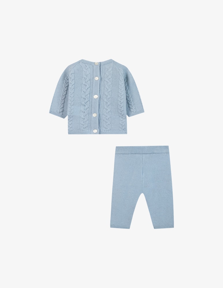 rinascente Tartine et chocolat Set lungo in maglia a trecce